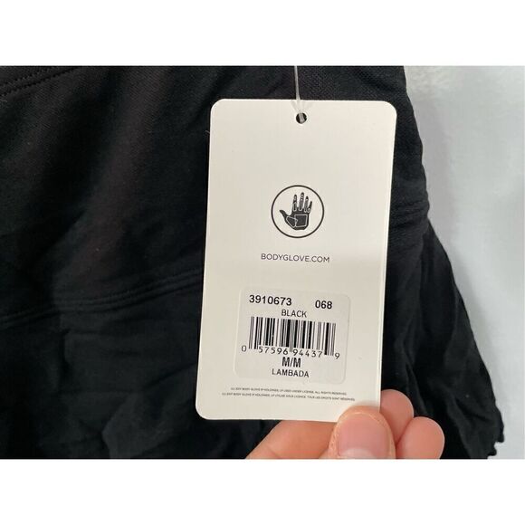 Body Glove Women's Smoothies Lambada Mini Skirt Black Size Medium New - Picture 4 of 5